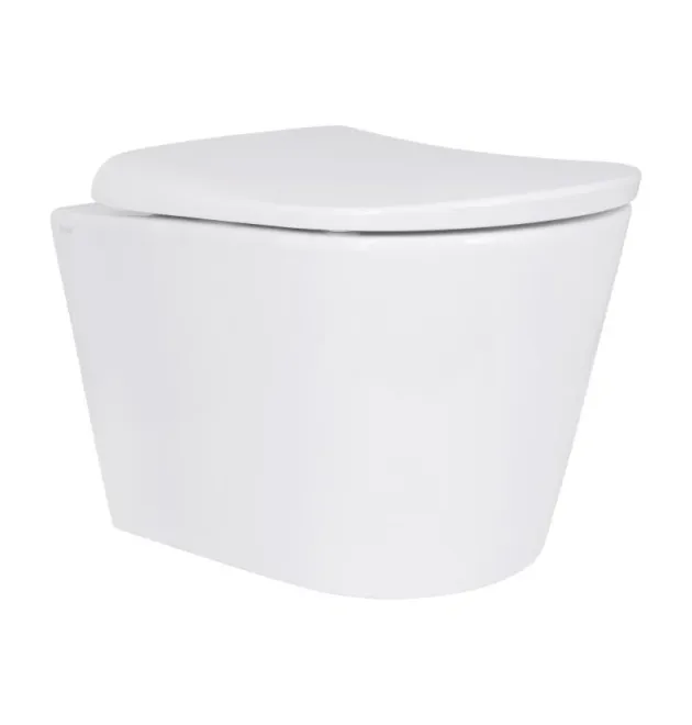 Унітаз підвісний Scorpio ML Ultra Quiet 520x365x365 мм, White, з сидінням Slim Duroplast/ Soft-close/ MagLock QTSCOML26W49624