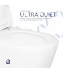 Унітаз підвісний Scorpio Ultra Quiet 490x365x325 мм, White, з сидінням Slim Duroplast/ Soft-close/ Quick Release — фото 5