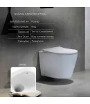 Унітаз підвісний Scorpio Ultra Quiet 520x365x365 мм, White, з сидінням Slim Duroplast/ Soft-close/ Quick Release — фото 3