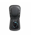 Унітаз підвісний Tern New Ultra Quiet 490x365x325 мм, Matt Black, з сидінням Slim Duroplast/ Soft-close/ Quick — фото 6