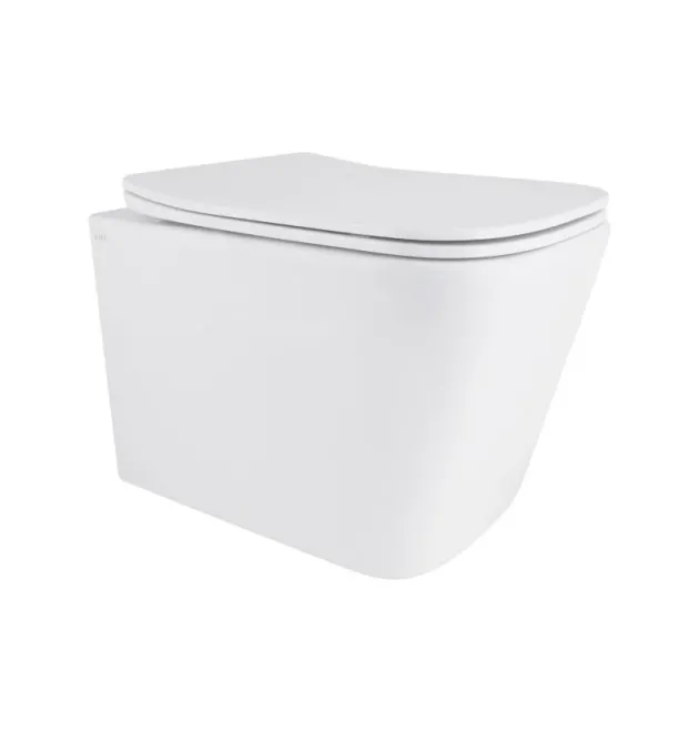 Унітаз підвісний Tern Ultra Quiet 490x365x325 мм, White, з сидінням Slim Duroplast/ Soft-close/ Quick Release QT17332303ASW