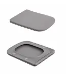 Унітаз підвісний Tern Ultra Quiet 520×345×325 мм, Stone grey, з сидінням Slim Duroplast / Soft-close / Quick Release — фото 8