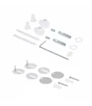 Унітаз підвісний Tern Ultra Quiet 520×345×325 мм, Stone grey, з сидінням Slim Duroplast / Soft-close / Quick Release — фото 9
