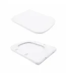Унітаз підвісний Tern Ultra Quiet 525x345x360 мм, White, з сидінням Slim Duroplast/Soft-close/Quick Release — фото 8