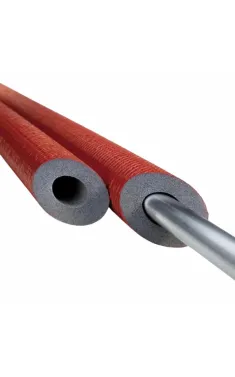 Утеплювач для труб Sanflex Stabil 28×6 мм, червоний, 2 м
