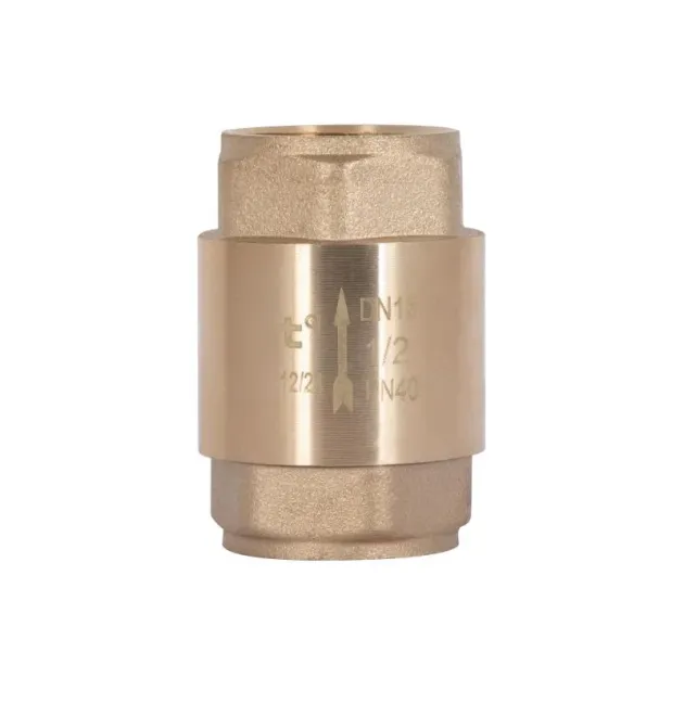 Зворотний клапан Thermo Alliance Base Slim 1/2″ ВВ із латунним штоком