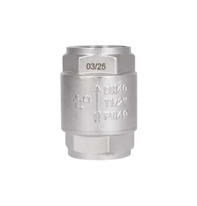 Зворотний клапан Thermo Alliance Forte 1 1/2″ ВВ нікельований із латунним штоком