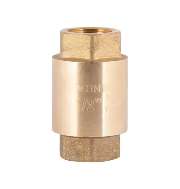 Обратный клапан ICMA №53 с латунным штоком, 1/2″ x 1/2″