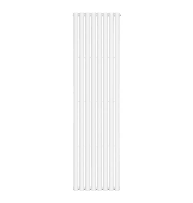 Вертикальный радиатор Ellipse 480х1800-8, anticor, белый фото - 1