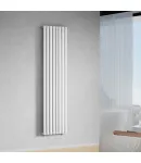 Вертикальный радиатор Ellipse 480х1800-8, anticor, белый фото - 5