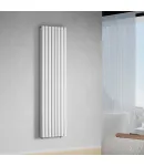 Вертикальный радиатор Ellipse Double 480х1800-8, anticor, белый фото - 5