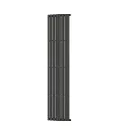 Вертикальный радиатор Ellipse 480х1800-8, anticor, черный муар фото - 3
