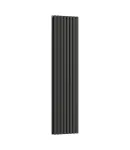 Вертикальный радиатор Ellipse Double 480х1800-8, anticor, черный муар фото - 2