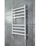 Полотенцесушитель Domingo Axis 480x800 Sensor правый белый фото - 5