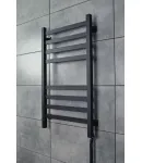 Рушникосушарка Domingo Axis 480x800 Sensor права чорний муар фото - 6