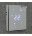 Терморегулятор для електричної теплої підлоги NAVIN EH602 W-16A з Wi-Fi, білий фото - 4