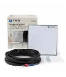 Терморегулятор для електричної теплої підлоги NAVIN EH602 W-16A з Wi-Fi, білий фото - 6