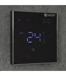 Терморегулятор для електричної теплої підлоги NAVIN EH602 B-16A з Wi-Fi, чорний фото - 3