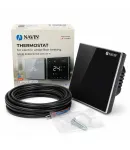 Терморегулятор для електричної теплої підлоги NAVIN EH602 B-16A з Wi-Fi, чорний фото - 8