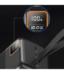 Портативное зарядное устройство Power Bank QC-Q25 · Внешний аккумулятор с ремешком Повербанк 50000 mAh — фото 5