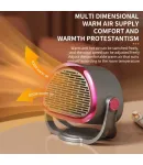 Настільний обігрівач • Компактний електричний міні-обігрівач для дому офісу робочого столу зі швидким локальним — фото 4