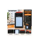Power Bank Aroimac 56-68 80000 mAh чорний • Зовнішній акумулятор Aroimac 56-68 80000 mAh з LED-ліхтарем і цифровим — фото 3
