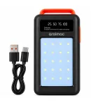 Power Bank Aroimac 69-88 100000 mAh черный • Внешний аккумулятор Aroimac 69-88 100000 mAh с LED-фонарем и цифровым — фото 2
