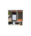 Power Bank Aroimac 69-88 100000 mAh черный • Внешний аккумулятор Aroimac 69-88 100000 mAh с LED-фонарем и цифровым — фото 3