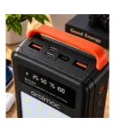 Power Bank Aroimac 69-88 100000 mAh черный • Внешний аккумулятор Aroimac 69-88 100000 mAh с LED-фонарем и цифровым — фото 6