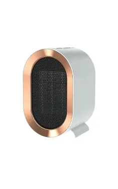 Портативний обігрівач AIR HEATER 1200W · Компактний настільний дуйчик · Міні тепловентилятор з керамічним нагрівачем / А 906-219