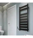 Полотенцесушитель KOSSER Волс 800х500 EL тайм. черный фото - 4