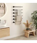 Полотенцесушитель электрический KOSSER Вертекс 510х520/3 ELR тайм.черный фото - 6
