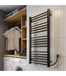 Полотенцесушитель KOSSER Стэп NEW 1000х500 EL тайм. черный фото - 5