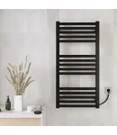 Полотенцесушитель KOSSER Герда 1200х500 EL тайм. черный фото - 3