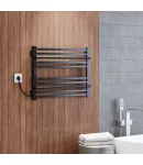 Полотенцесушитель KOSSER Мира 500х700/10 ER тайм. черный — фото 3
