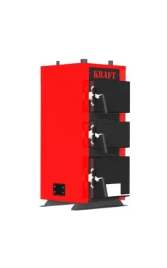 Вугільний котел Kraft серії K 12 кВт із ручним керуванням