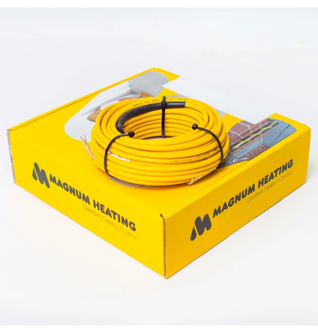 Комплект двожильного нагрівального кабелю MAGNUM Cable C&F-400W фото - 1
