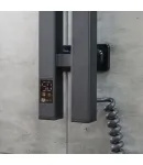 Рушникосушка Navin Силует Квадро 90х1200 Sensor права, чорний муар фото - 6