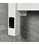 Электрический полотенцесушитель NAVIN Largo 1100х500 Sensor с Wi-Fi, широкий левосторонний, белый бархат фото - 5