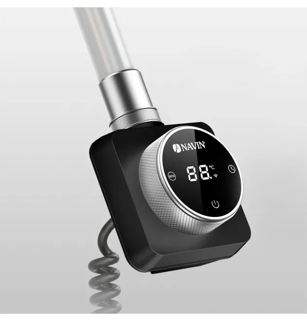 ТЭН для полотенцесушителя NAVIN Digital Accorto 300W черный с WIFI фото - 1