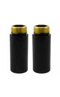 Комплект подовжувачів NAVIN M22×1,5 × 1/2″, 50 мм, чорний муар, 2 шт