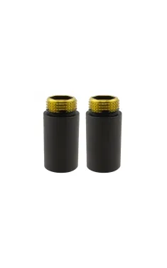 Комплект подовжувачів NAVIN ВЗ (M22″ x 1/2″) 40 mm, чорний муар (2 шт)