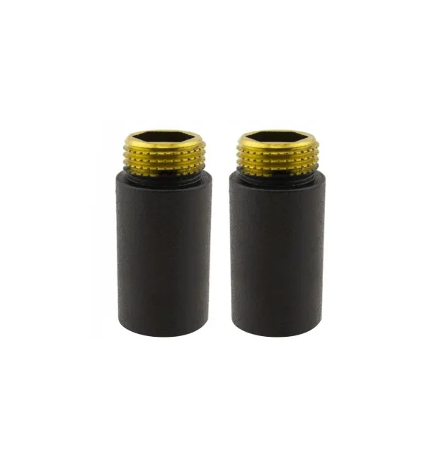 Комплект подовжувачів NAVIN ВЗ (M22″ x 1/2″) 40 mm, чорний муар (2 шт)