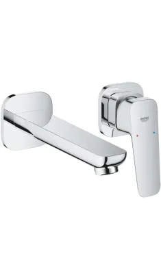 Змішувач для раковини Grohe Cubeo на 2 отвори M-розміру (1017880000)