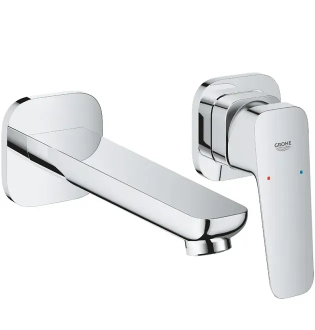 Змішувач для раковини Grohe Cubeo на 2 отвори M-розміру (1017880000) фото - 1
