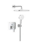 Душова система прихованого монтажу Grohe Cubeo з Tempesta 250 (1053360000) фото - 2