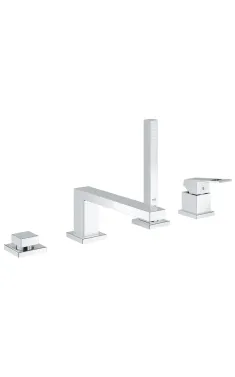 Змішувач на борт ванни на 4 отвори Grohe Eurocube (19897001)