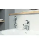 Змішувач для раковини з гігієнічним душем Grohe Eurosmart New (23124003) фото - 2