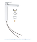 Смеситель на столешницу для раковины XL-размера Grohe Eurocube (23406000) фото - 5