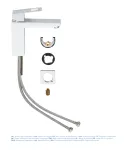 Змішувач для раковини M-розміру Grohe Eurocube (23446000) фото - 4